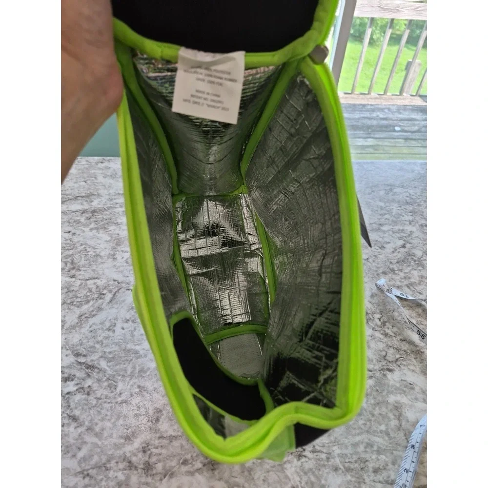 Kanga Kase Mate Cooler 12-Pack Black/Lime Green NEW